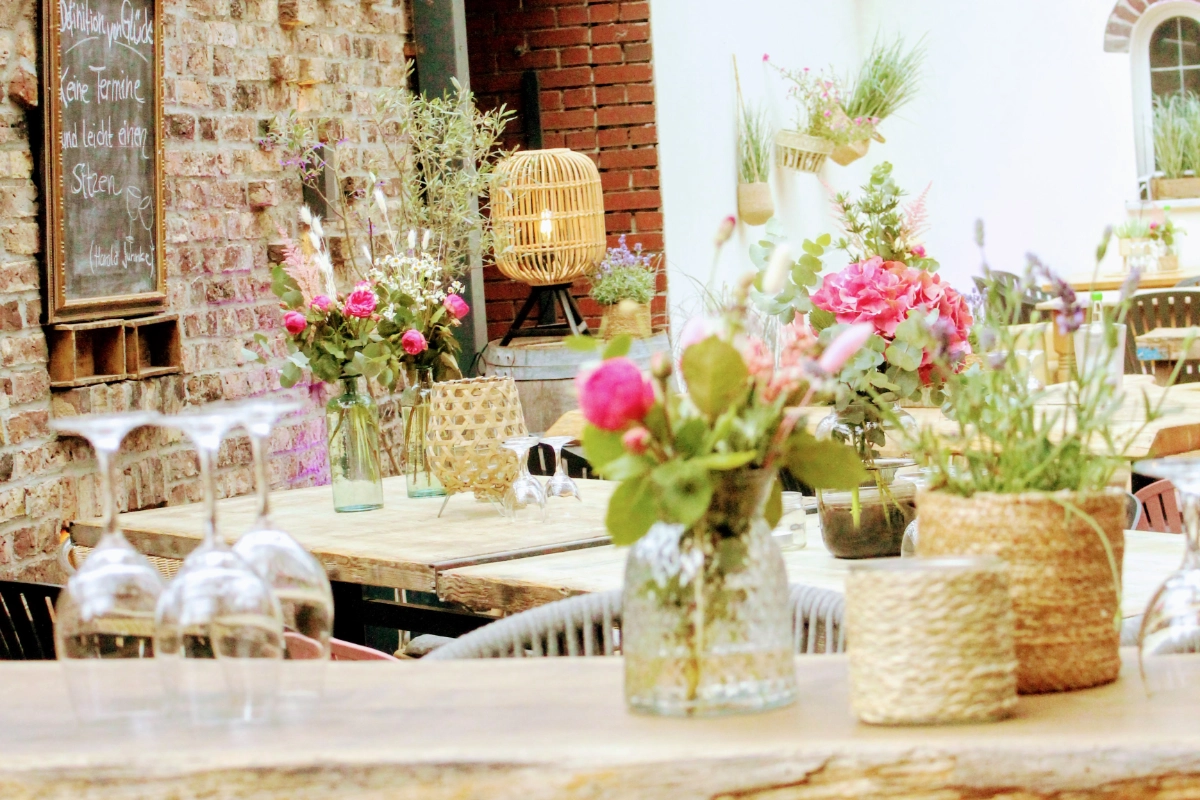 Natürliches Ambiente im Landgasthaus Splietker in Süddinker