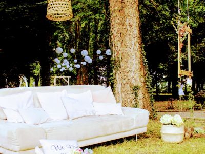 Freie Trauung im Hochzeitswald des Landgasthaus Splietker in Süddinker